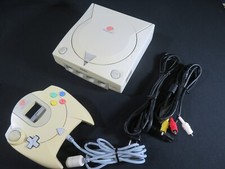 Console Dreamcast modèle sega Japon testé jeu fonctionnel manette blanche JP