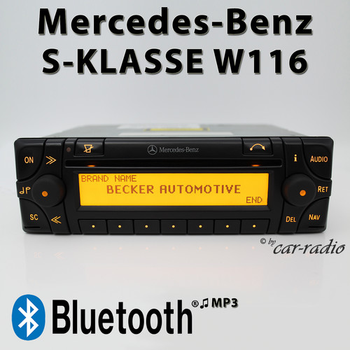 Genuine mercedes w116 radio - mercedes,