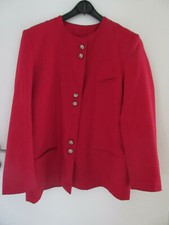 VESTE FEMME ROUGE T 42 Ras Col