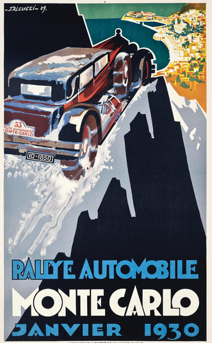 Affiche poster circuit monte - affiche,