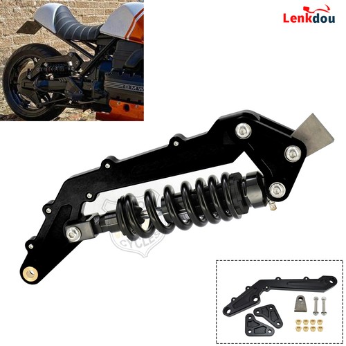 Rear shock absorbers - &, frame