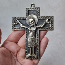 Crucifix Bronze – Signé Ellie Pellegrini