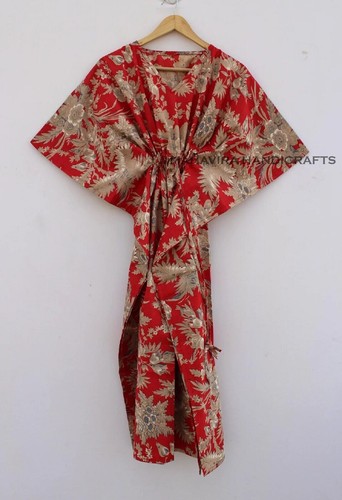 Maxi robe caftan hippie - , en