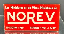 NOREV CATALOGUE 1958 COMPLET