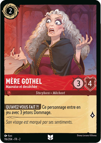 Mère gothel mauvaise et - gothel,