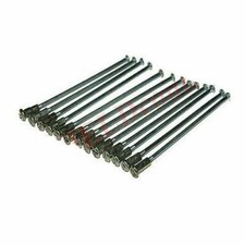 Roue Rayons Avec Tétons Zinc Revêtu 40 Unités Jawa 350 Motos ECS