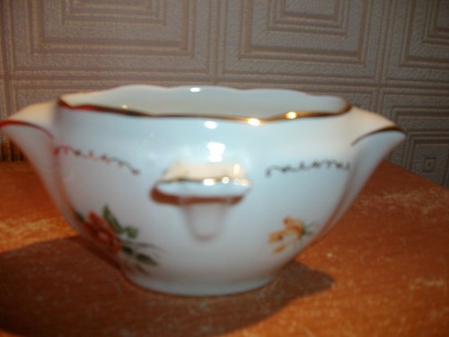 Sauciere m porcelaine de - et,