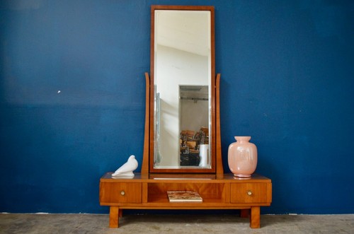Coiffeuse commode psyché - , à