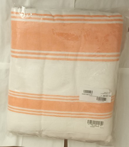 Fouta rayée abricot - fouta,