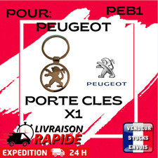 Porte-clés Peugeot métal