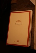 *ANNY DUPEREY / UNE SOIREE / ROMAN / SEUIL