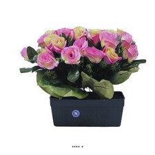 Jardinière funéraire fleurs