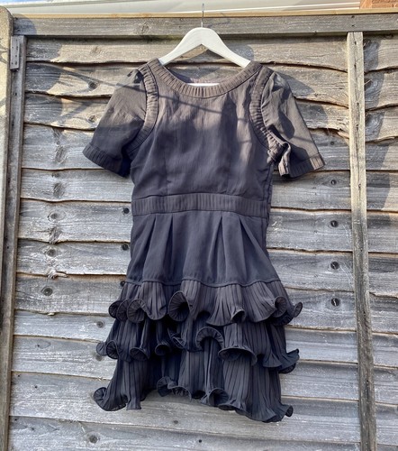 Robe patineuse noire avec - robe,