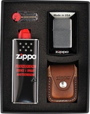 Zippo Lot / Chrome Brossé /