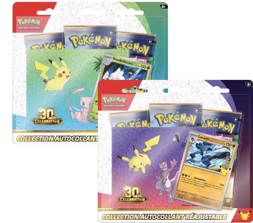 Pokémon tripack lucario - tripack,