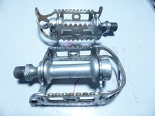 1 paire pédales Atom vélo ancien vintage pedals   14/125