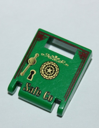 Lego western porte verte - lego,