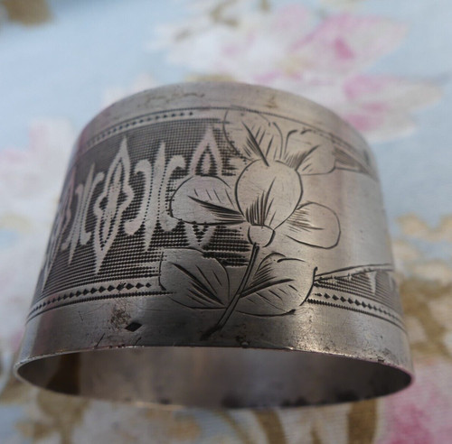 Ancien rond serviette - ancien,