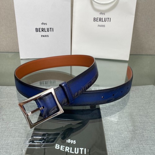 New berluti blue brown - berluti, blue/brown