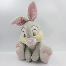 Peluche lapin gris Pan-pan Panpan l'ami de Bambi DISNEY STORE AUTHENTIC - 18789