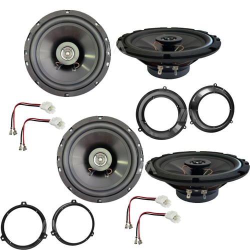 Kit haut parleurs coaxiaux - 4, haut-parleurs