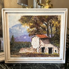 Tableau Huile Sur Panneau