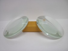 2 Condensateurs Lentilles Fresnel Loupes : Diamètre  160 mm épaisseur 30 mm