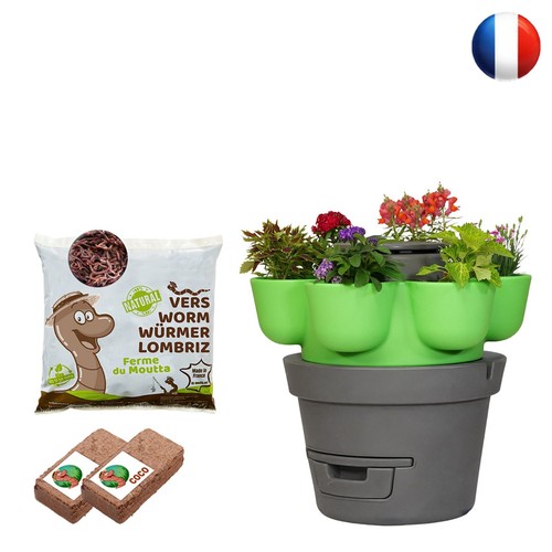 Wormgarden vert niveaux - 1,