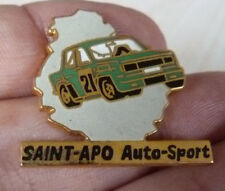 RARE PIN'S VOITURE SIMCA 1000 RALLYE 1 2 3 SAINT APO AUTO SPORT