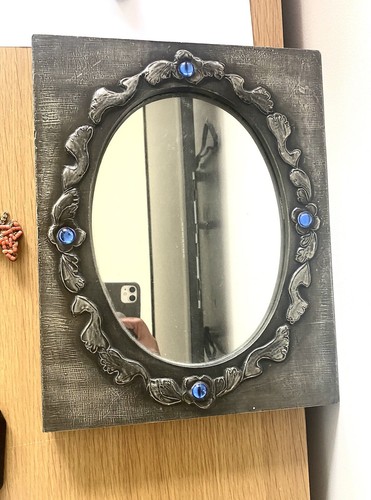 Ancien miroir mural - ancien,
