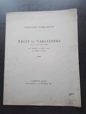 Partition piano basson - partition,