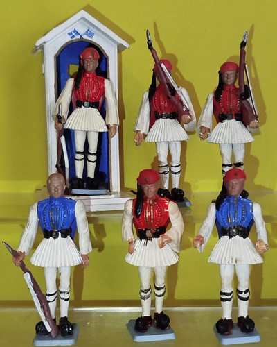 Aohna guérite et - et, soldats