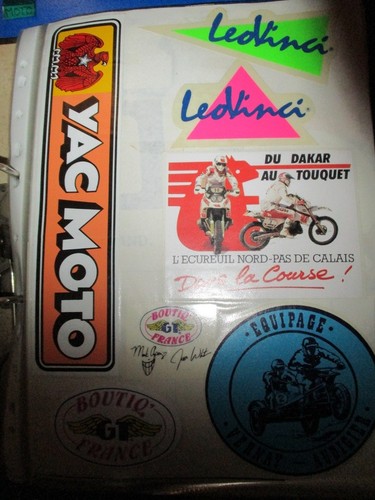 Autocollants moto dakar - autocollants,
