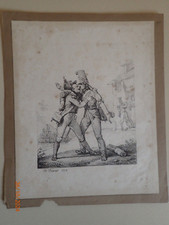 lithographie 1818 horace