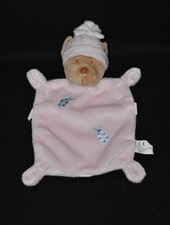 Lot 2 peluche doudou ours plat
