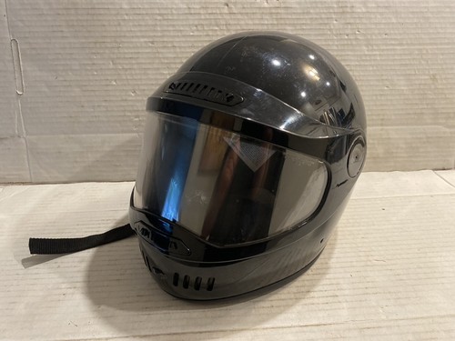 Black snowmobile helmet - snowmobile, /