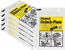 Lot De 10 Films Plastiques 4X5 M Multi-Usage anti Poussiere Bâche Transparente