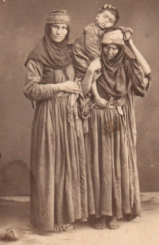 Cdv 1870 bédouine palestine - 1870,
