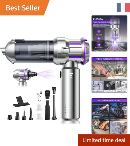 Aspirateur main 25000pa - main,