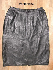 Jupe Midi Mi-mollet en Cuir