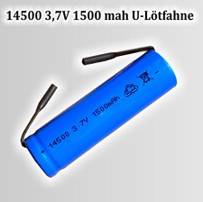 Icr 14500 3,7V 1500 MAH Avec
