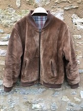 Veste daim vintage, homme