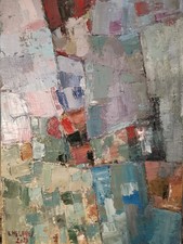 Huile sur toile/abstrait