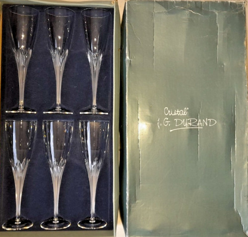 Cristal arques flutes - cristal, 6