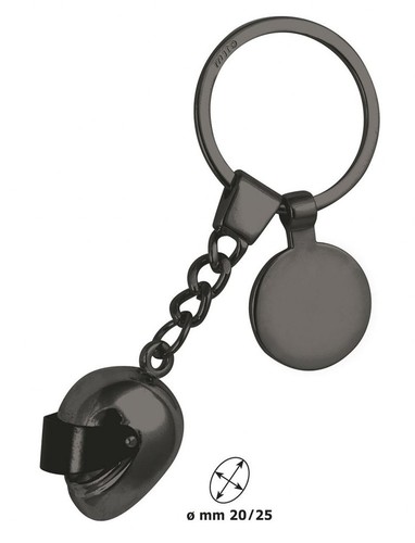 Porte clés casque moto - de,