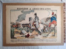 IMAGE D'EPINAL - IMP PELLERIN - NAPOLEON A ARCHIS SUR AUDE- 63,3/42,3 cm.