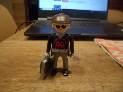 Personnage playmobil agent - personnage,