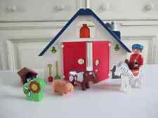 7⚜️ Jouet La Ferme Playmobil 123 Réf: 6740 Complet