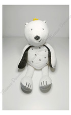 Peluche/Doudou Sam Ours Blanc