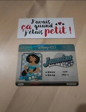 Foil SSR jasmine Aladdin carte De Collection Disney 100 Pixar Trading Card